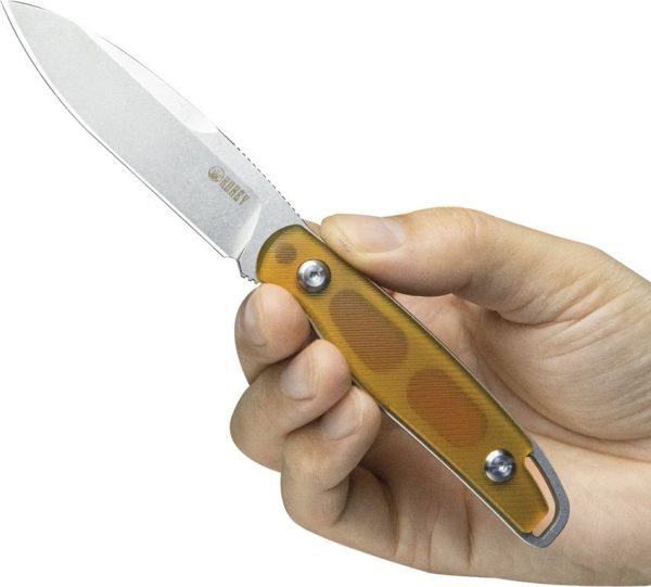 Kubey Dust Devil Fixed Blade - Ultem Handle