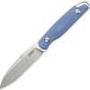 Kubey Dust Devil Fixed Blade - Blue Micarta