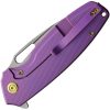 KB Knives Tityus Framelock Folding Knife 3.38" Purple Ti