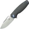 KB Knives Tityus Framelock 3.38" 14C28N Flamed Titanium Folding Knife