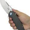 KB Knives Tityus Framelock 3.38" 14C28N Flamed Titanium Folding Knife