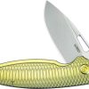 KB Knives Tityus Framelock Gold Folding Knife