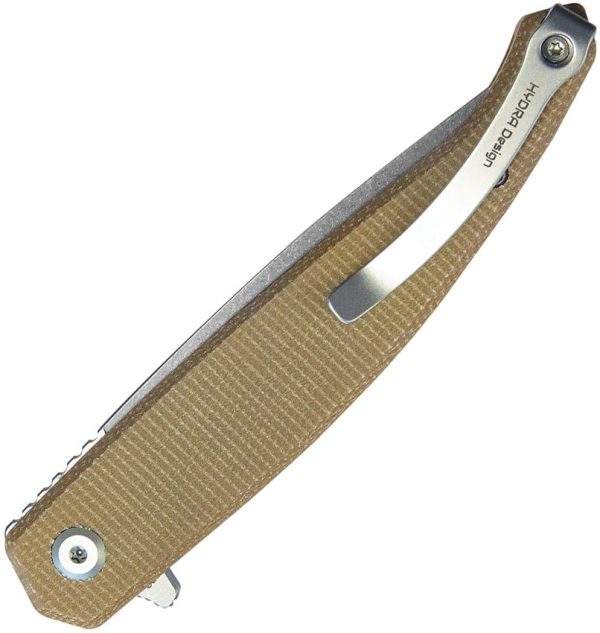 Kubey MOS Hydra Micarta Tan