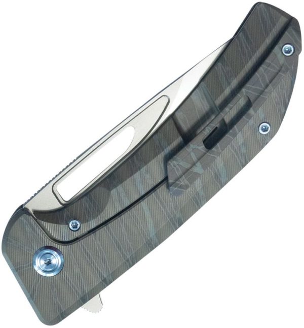 Hyperion Framelock Flame Ti