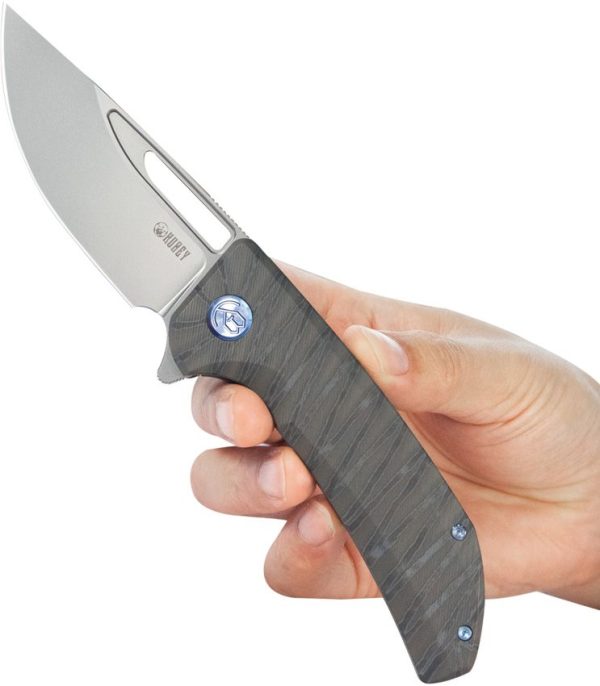Hyperion Framelock Flame Ti