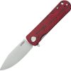 Kubey NEO Linerlock Red Damascus Folding Knife