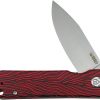 Kubey NEO Linerlock Red Damascus Folding Knife