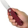 Kubey NEO Linerlock Red Damascus Folding Knife