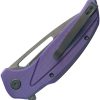 Kubey Nautilus Linerlock Purple G10 Folding Knife
