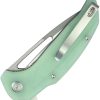 Kubey Nautilus Linerlock Jade G10 Folding Knife