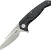 Kubey RBC-1 Outdoor Linerlock Black G10 Folding Knife