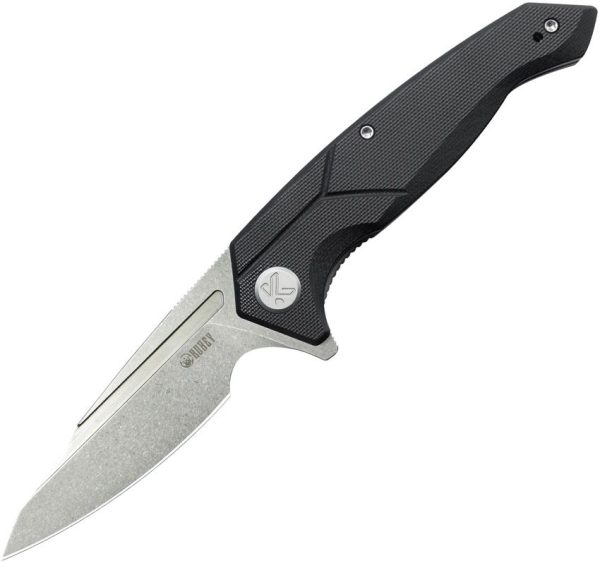 Kubey RBC-1 Outdoor Linerlock Black G10 Folding Knife