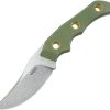 Kubey Willumsen Hunter Fixed Blade - Green G10