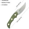 Kubey Willumsen Hunter Fixed Blade - Green G10