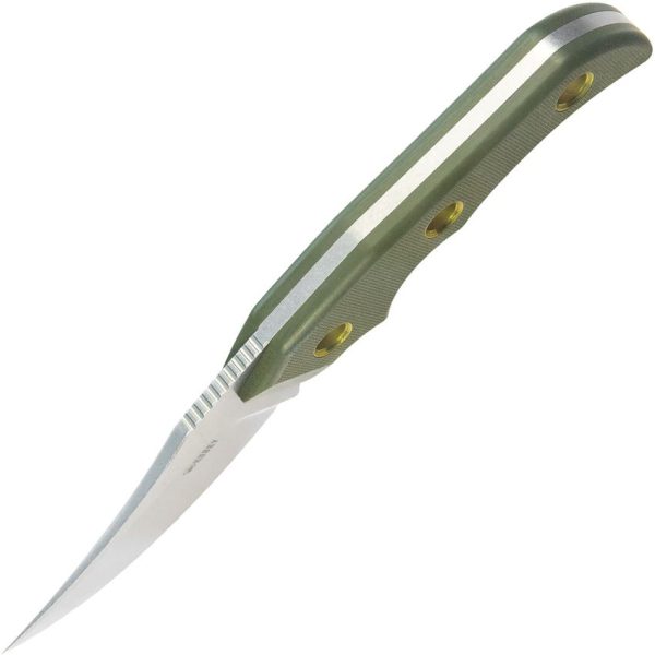 Kubey Willumsen Hunter Fixed Blade - Green G10