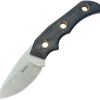 Kubey Willumsen DP Hunter Fixed Blade - Black Micarta