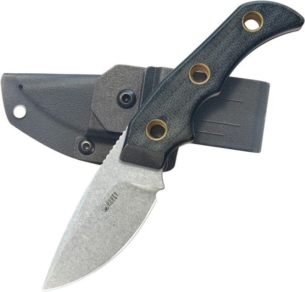 Kubey Willumsen DP Hunter Fixed Blade - Black Micarta