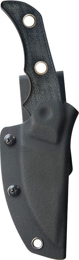 Kubey Willumsen DP Hunter Fixed Blade - Black Micarta