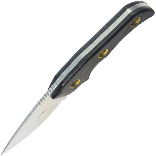 Kubey Willumsen DP Hunter Fixed Blade - Black Micarta