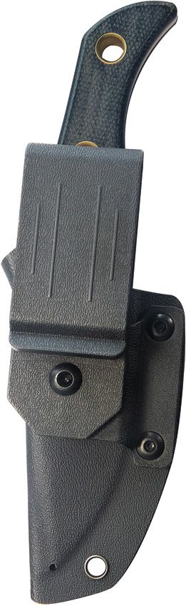 Kubey Willumsen DP Hunter Fixed Blade - Black Micarta