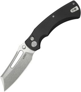 KUB378A.jpg Kubey Dheo EDC Button Lock Knife - Black G10