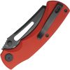 Kubey Dheo EDC Button Lock Knife - Red G10