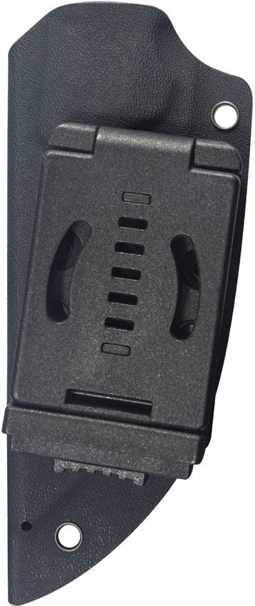 Kubey Basilisk Fixed Blade Drop Point Black G10