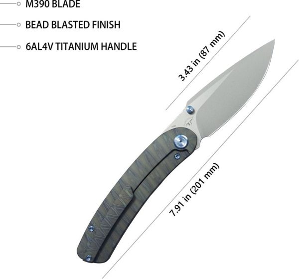Momentum Framelock Flame Ti