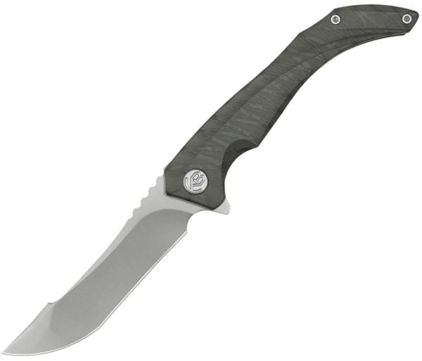 Cyrus Framelock Flame Ti