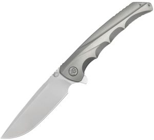 KB Knives Zazoo Framelock Ti Folding Knife 3.75" M390