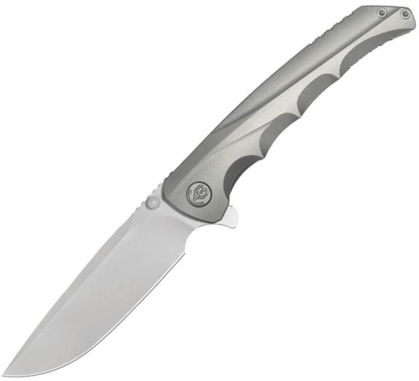KB Knives Zazoo Framelock Ti Folding Knife 3.75" M390