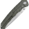 KB Knives Zazoo Framelock Folding Knife 3.75" M390 Flame Ti