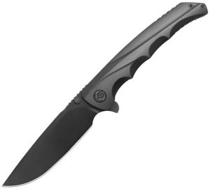 KB Knives Zazoo Framelock Folding Knife 3.75" M390 Black DLC