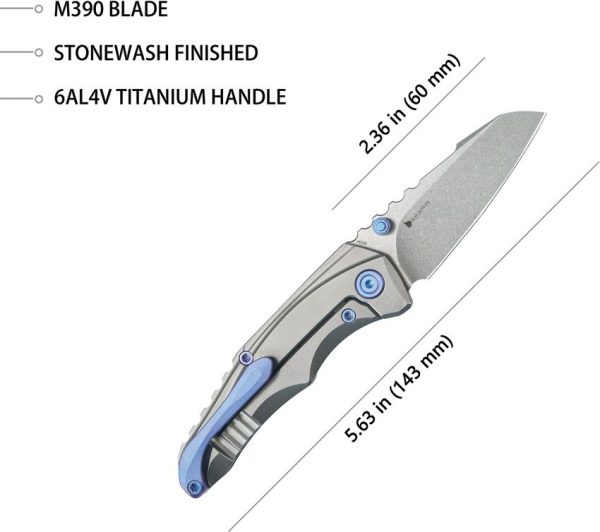 Steeltle Framelock Gray Ti
