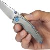 Steeltle Framelock Gray Ti