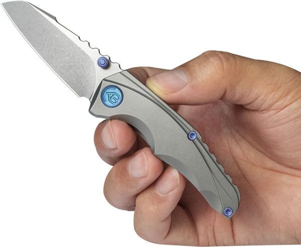 Steeltle Framelock Gray Ti