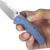 Steeltle Framelock Blue Ti