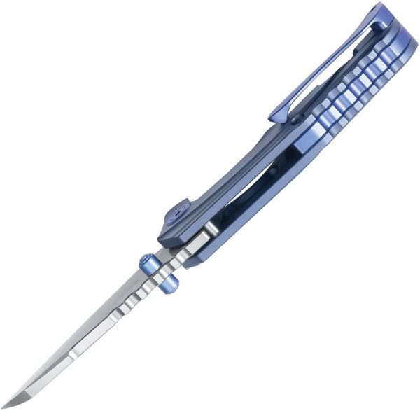 Steeltle Framelock Blue Ti