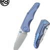 Steeltle Framelock Blue Ti