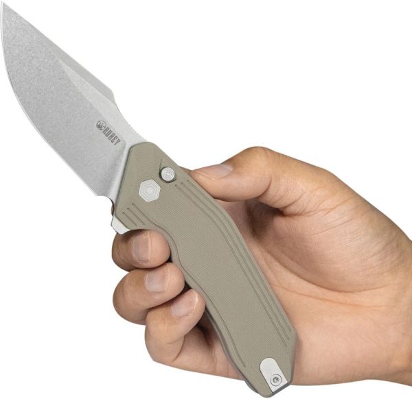 KUB391C_add_03.jpg Kubey Basilisk Button Lock Tan G10 EDC