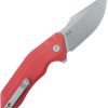 Kubey Basilisk Button Lock Red G10 Folding Knife
