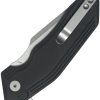 Kubey Yokai Button Lock Black Tanto Folding Knife