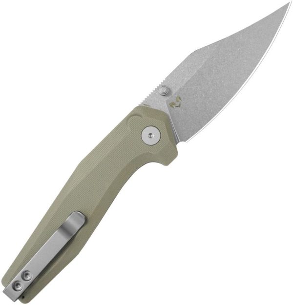 KUB394C_add_01.jpg Kubey Hades Button Lock Tan Clip Point Knife
