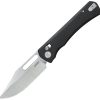 Kubey TBO Crossbar Lock Black Clip Point Knife