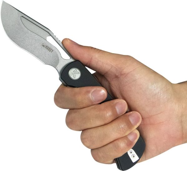 KUB397A_add_04.jpg Kubey Gurkha Linerlock Kukri Knife - Black G10