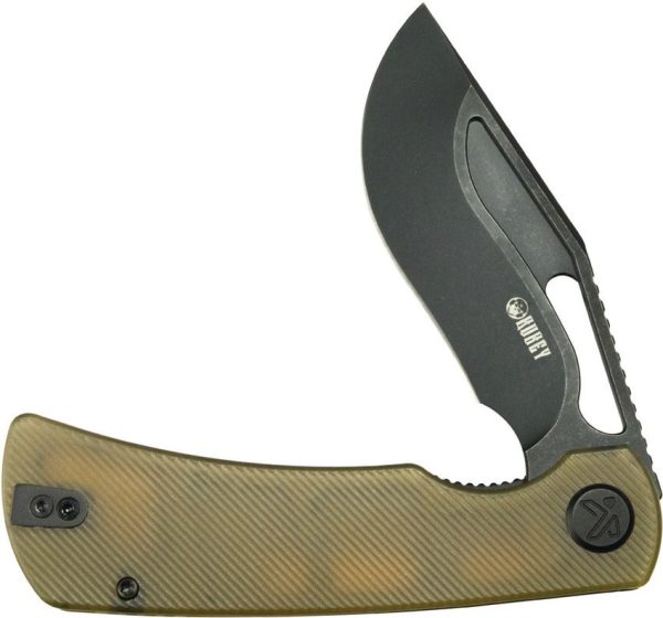 Kubey Gurkha Linerlock Kukri - Ultem BSW Blade