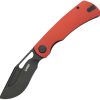 Kubey Gurkha Linerlock Kukri - Red G10 BSW