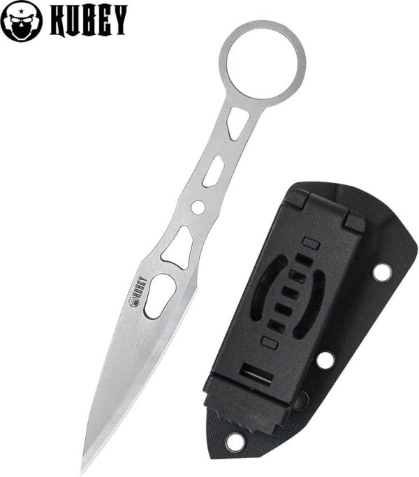 KUB401_add_07.jpg Kubey Kunai Fixed Blade - Skeletonized Handle