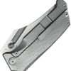 Kubey Hamster Framelock - Gray Titanium Handle