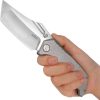 Kubey Hamster Framelock - Gray Titanium Handle